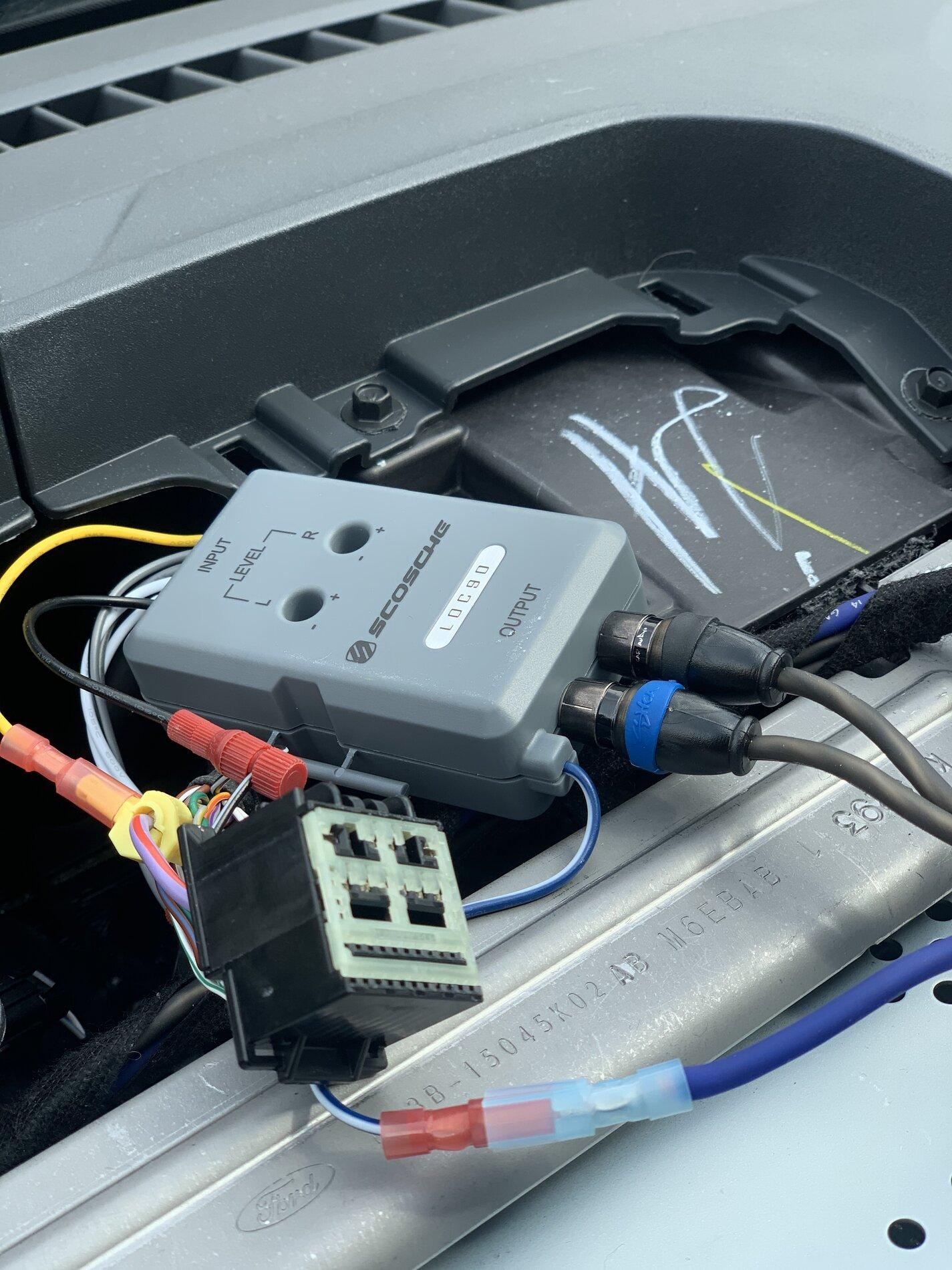 Ford F-150 Lightning Adding a Sub to non-unleashed BO system D245332F-50F1-4B72-8DC1-39431076C74F