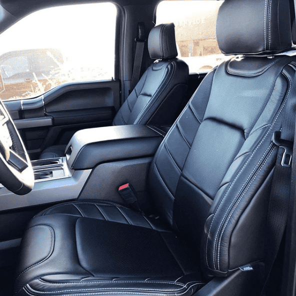 Ford F-150 Lightning Katzkin Leather installed in 2021 F-150 (photos) DF21D5CE-BAAB-4953-8672-B59BC50E1478