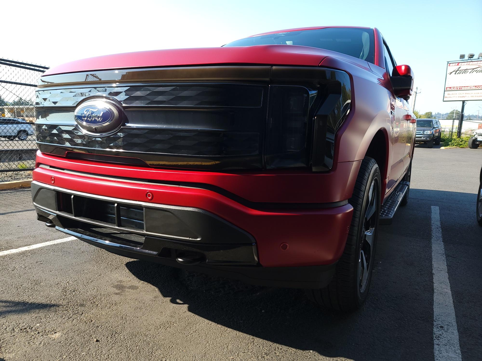 Ford F-150 Lightning 2022 Lightning Platinum XPEL Stealth Wrapped E03A10F4-F744-4B82-A315-7D0D409FD750