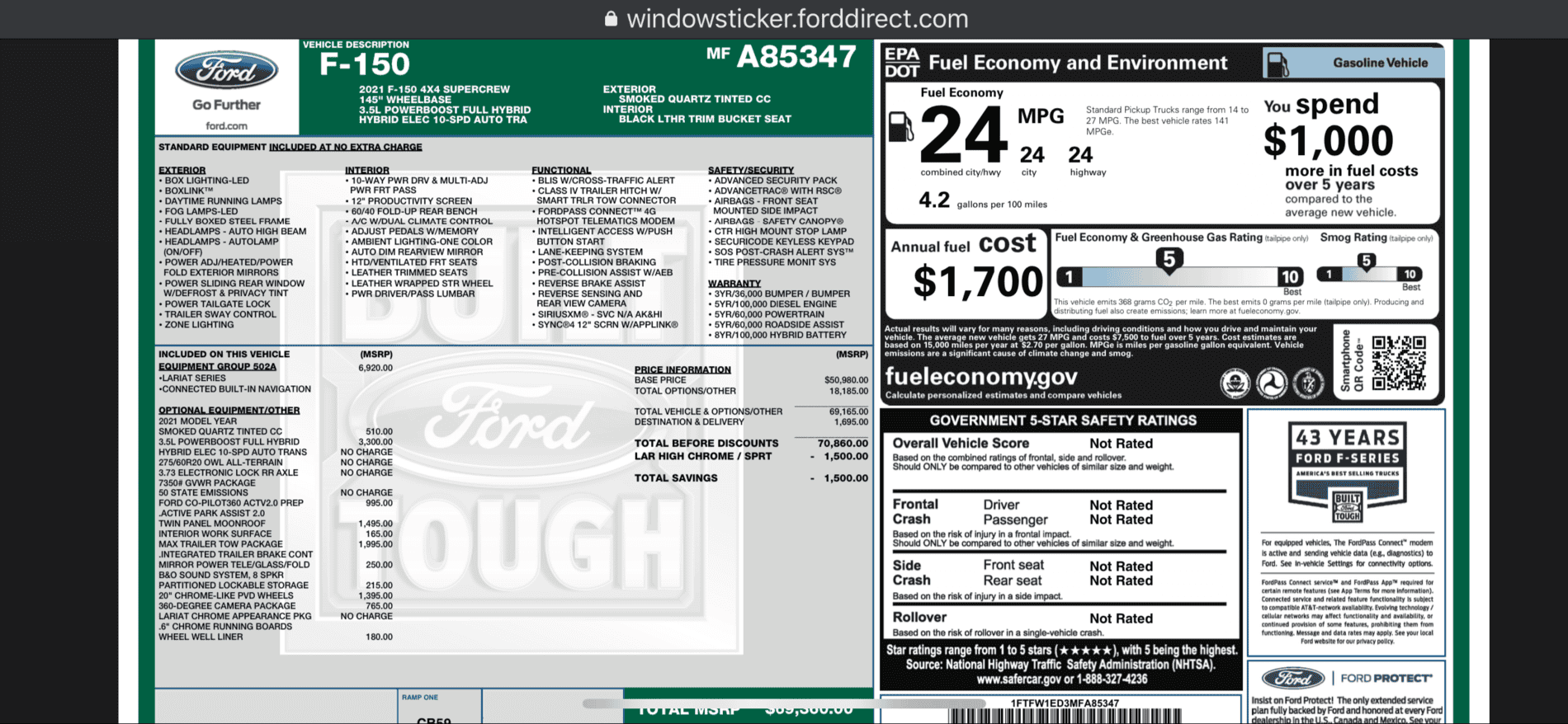 Ford F-150 Lightning Payload vs Max Tow E27FA399-47D5-46F9-9018-3BF019B9CC02