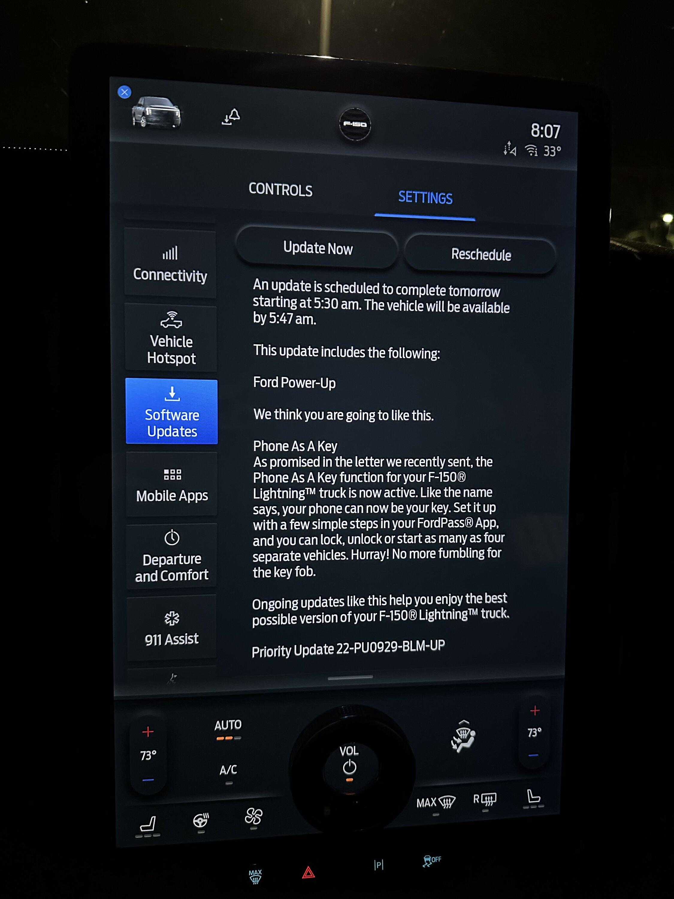 Ford F-150 Lightning Phone As A Key (PAAK) update coming starting today to early builds. E838FDAC-2D60-4DE5-B043-2C2EE1F63FC9