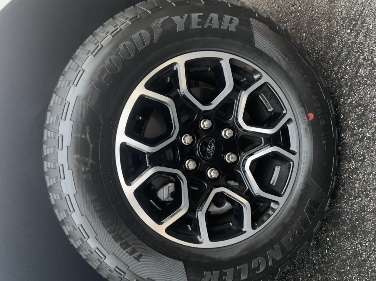 Ford F-150 Lightning FS: 18in sport rims w/Goodyear tires. EBABD23E-3135-4855-B38F-2133B8067665