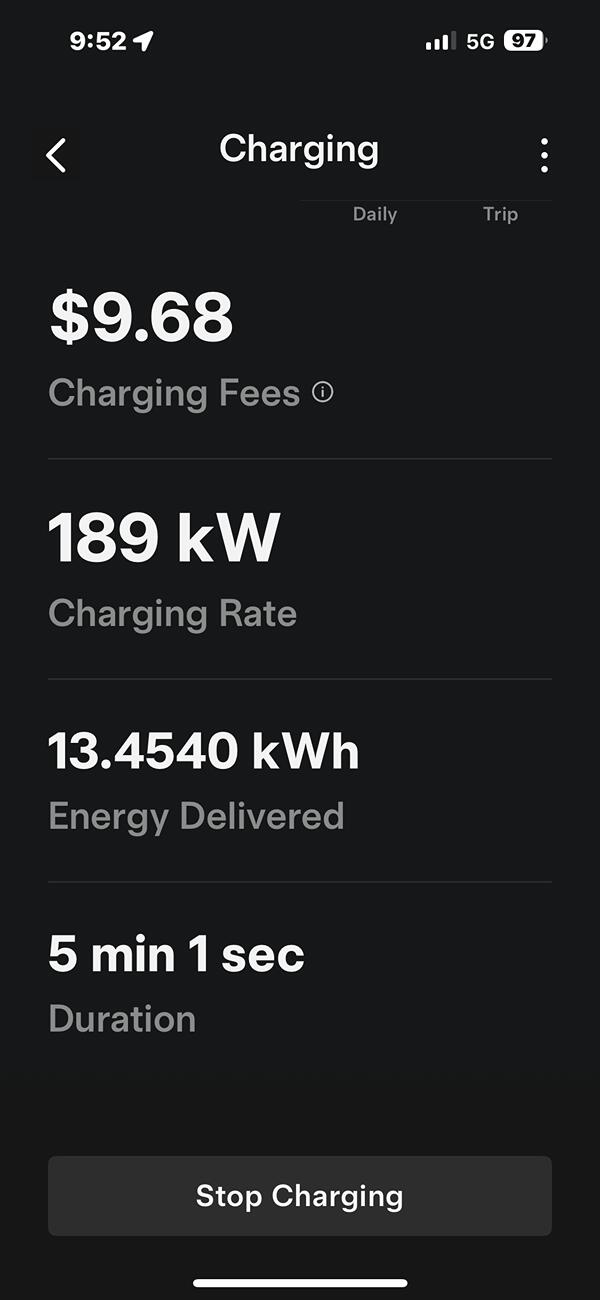 Ford F-150 Lightning Updated charge curve - 2022 Lariat ER Elsa Charge