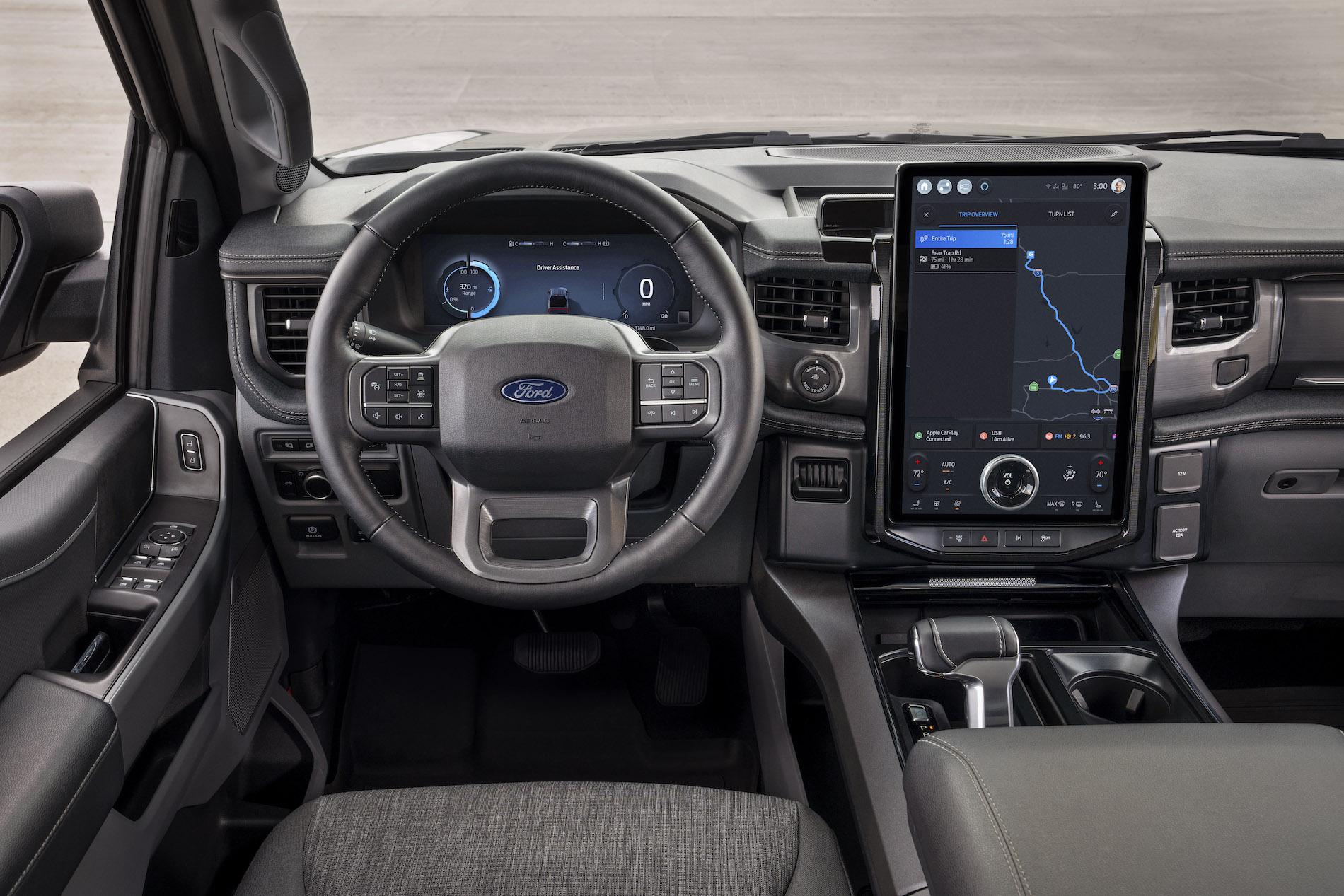 Ford F-150 Lightning F-150 Lightning FLASH Model Debuts with Heat Pump and Bigger Screen F-150 Lightning Flash 8