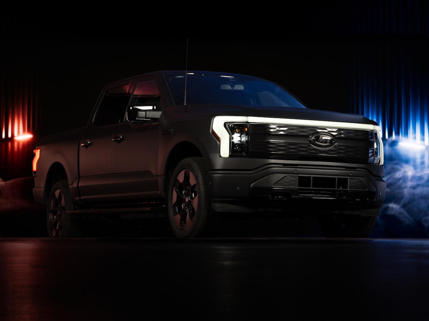 Ford F-150 Lightning New F-150 Lightning Platinum Black Limited Edition Revealed F-150 Lightning Platinum Black David Imel-41