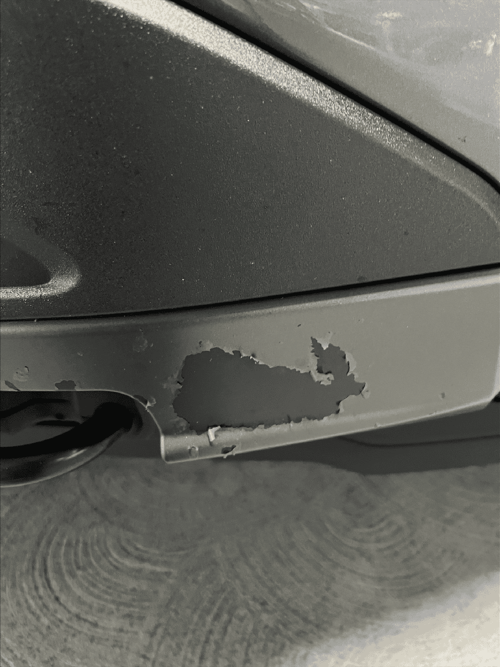 Ford F-150 Lightning front bumper paint falling off? f150 bumper