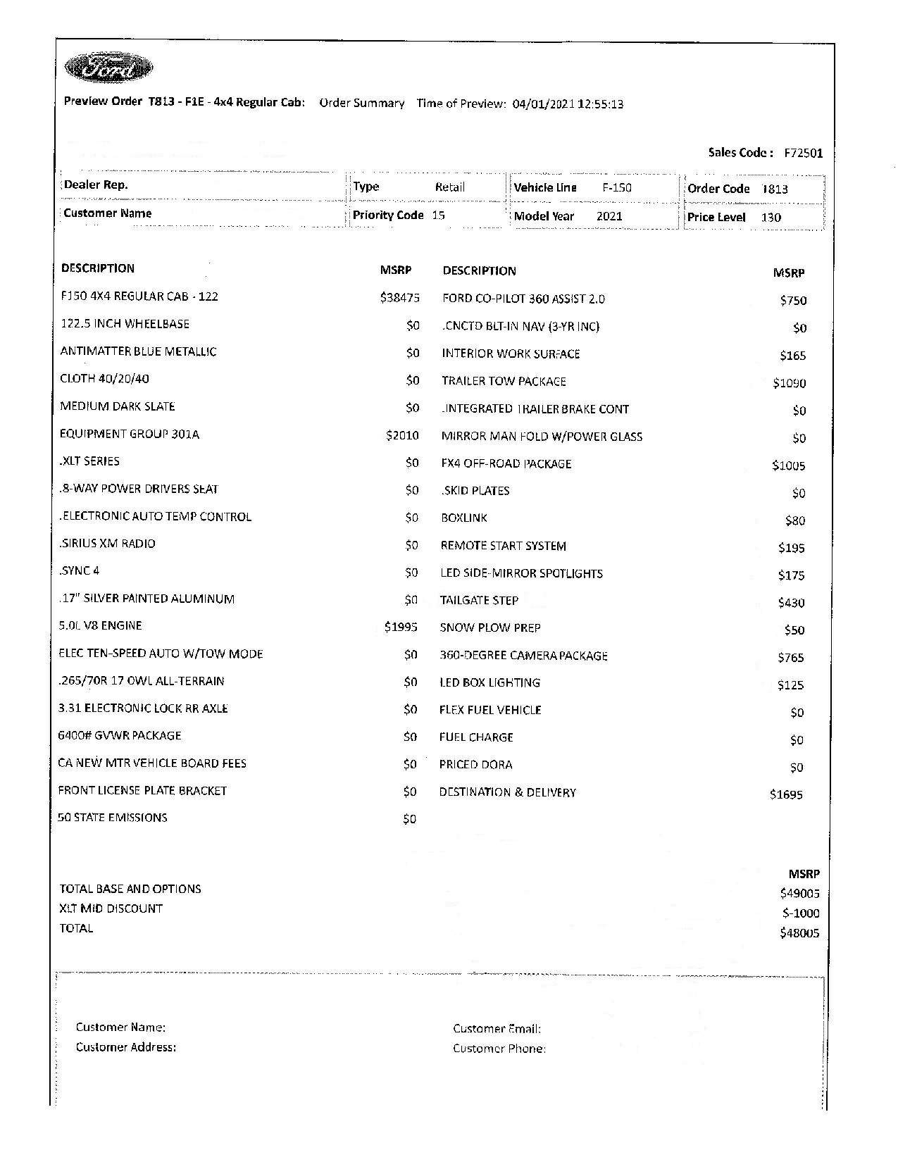 Ford F-150 Lightning Tow Package Breakdown For 2021 F-150 F150 order 3-20-21