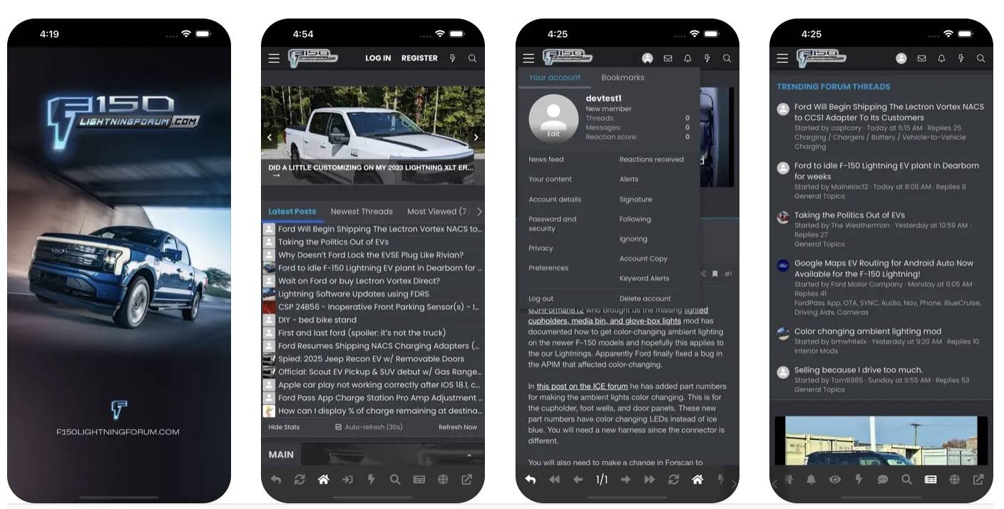 Ford F-150 Lightning 📲 Introducing the F-150 Lightning Forum App for iOS (iPhone / iPad) f150lightningforum ios a