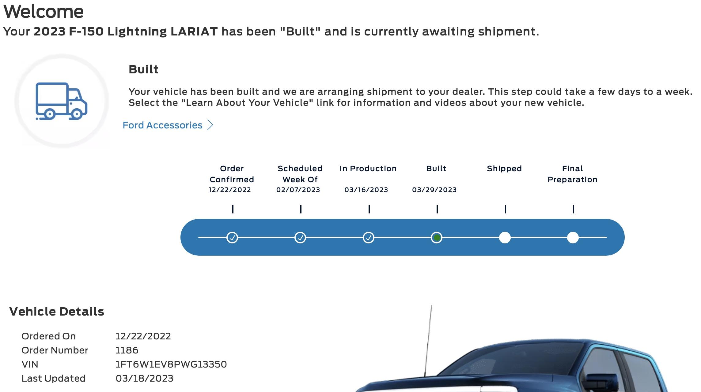 Ford F-150 Lightning ✅ 2/6/2023 [3/13] Lightning Build Week Group (MY2023) f150update