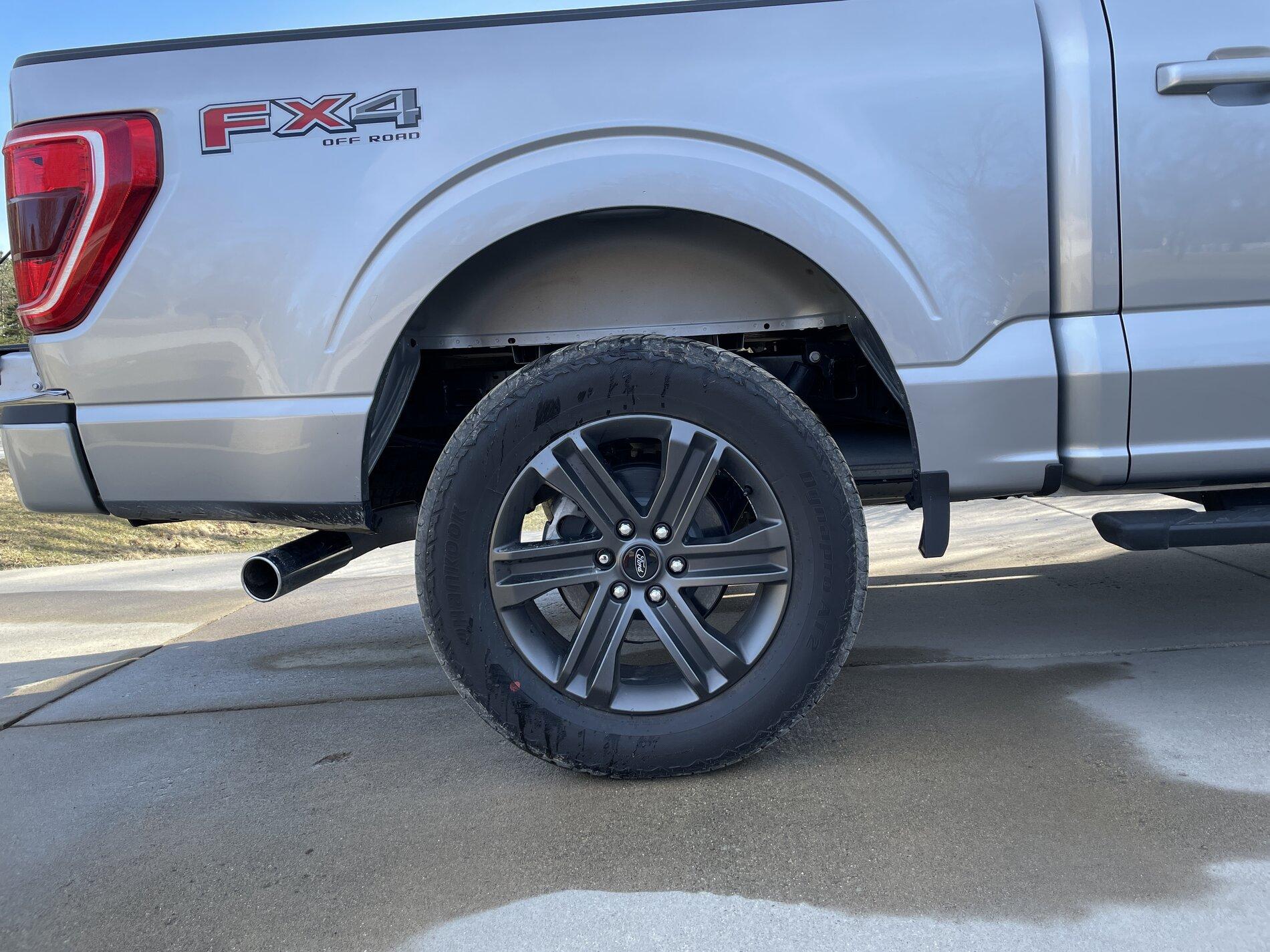 Ford F-150 Lightning Wheel well liners - rear wheels only? What about the front wheels? F436D13D-D0D3-49B4-88C1-C390C3C4AD4A