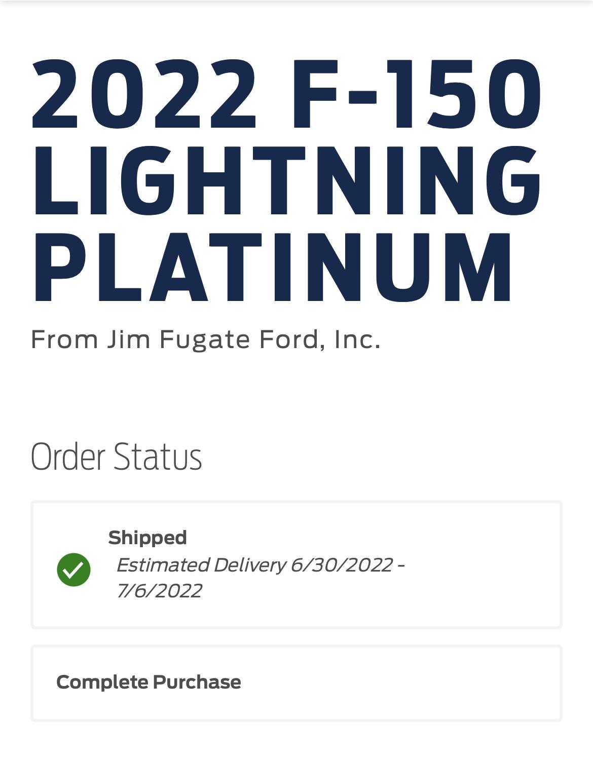 Ford F-150 Lightning ✅ 5/16 Lightning Build Week Group F6509FA3-565D-445D-B24A-E4331612F701