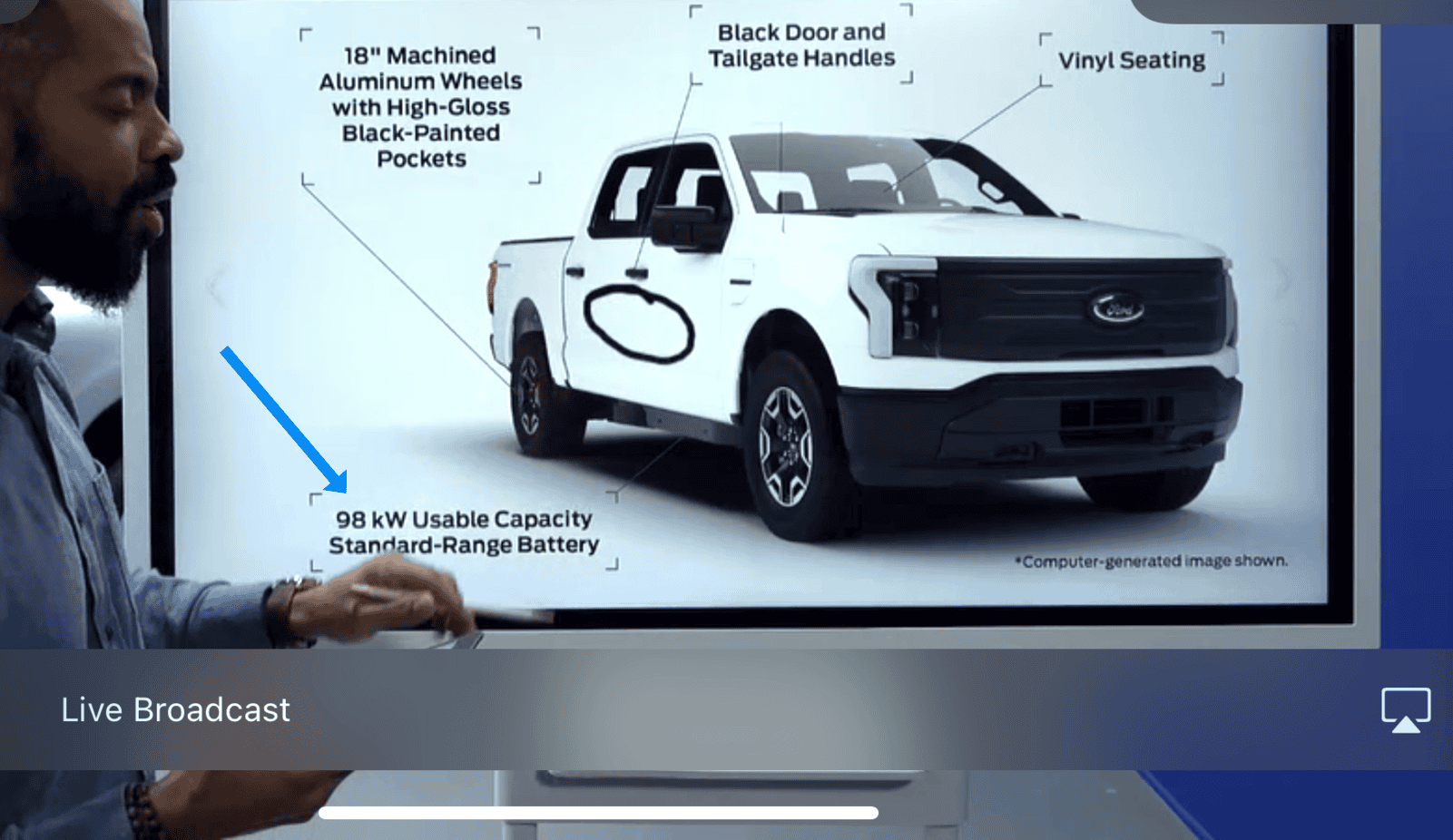 Ford F-150 Lightning 2022 Lightning Battery Capacity = 98 kWh Standard Range and 131 kWh Extended Range + Trims Comparison Chart FB752131-BA72-4FBB-9DEA-82E28611BD99 (1)