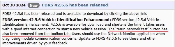 Ford F-150 Lightning Lightning Software Updates using FDRS FDRS_42-5-6