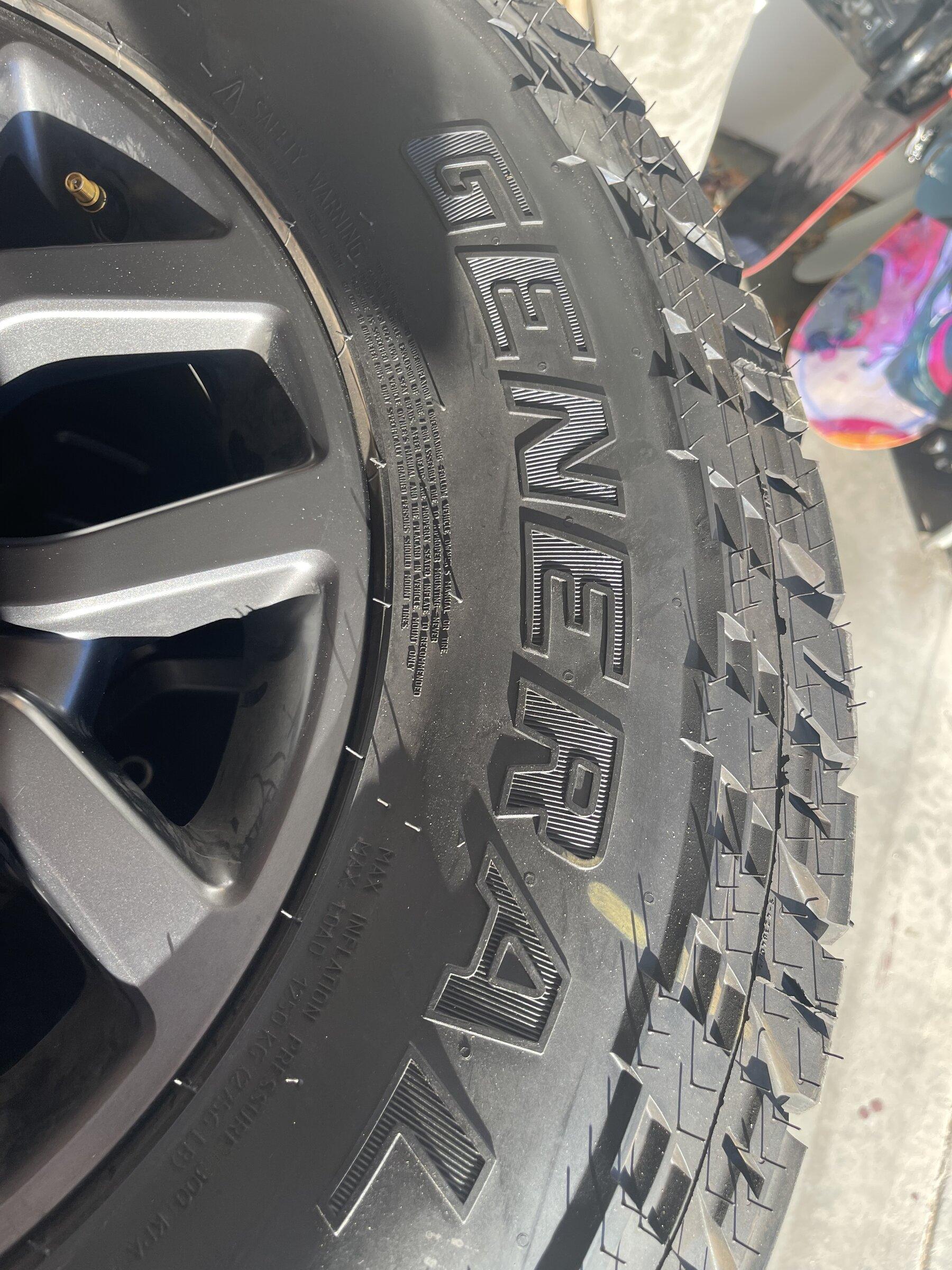 Ford F-150 Lightning 2022 Tremor Wheels and tires for sale. 300 Miles on them FE00BA65-6D2F-4BB1-8098-E04A74FE89D7