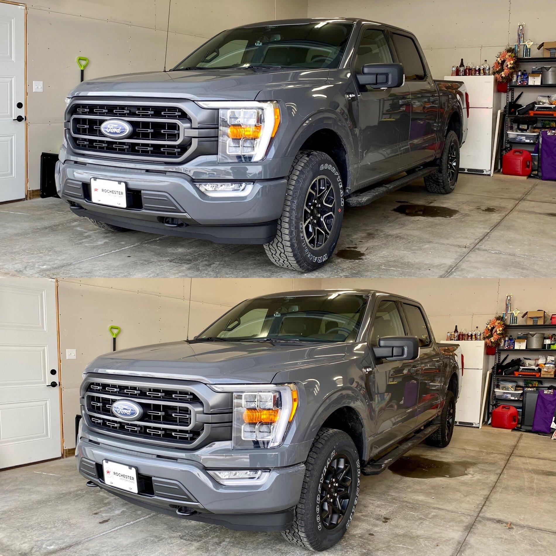 Ford F-150 Lightning Factory Wheels Blackout DIY Using Plastidip FFFD159B-374A-4C6F-8621-30AAA6FAF60B