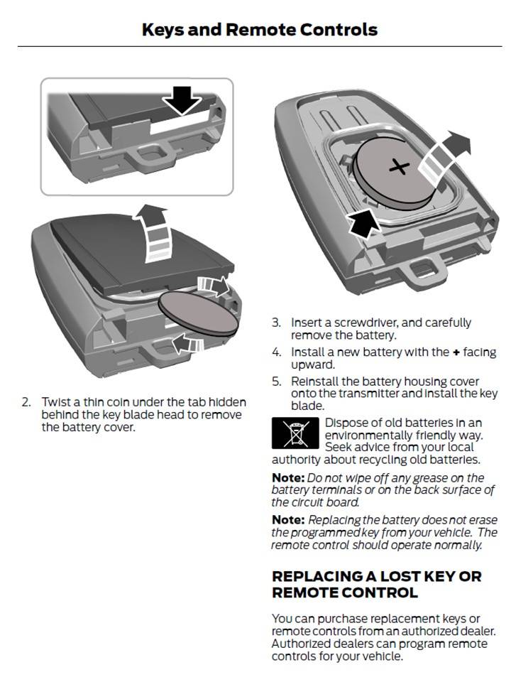 Ford F-150 Lightning Key Fob Battery Replacement fob2