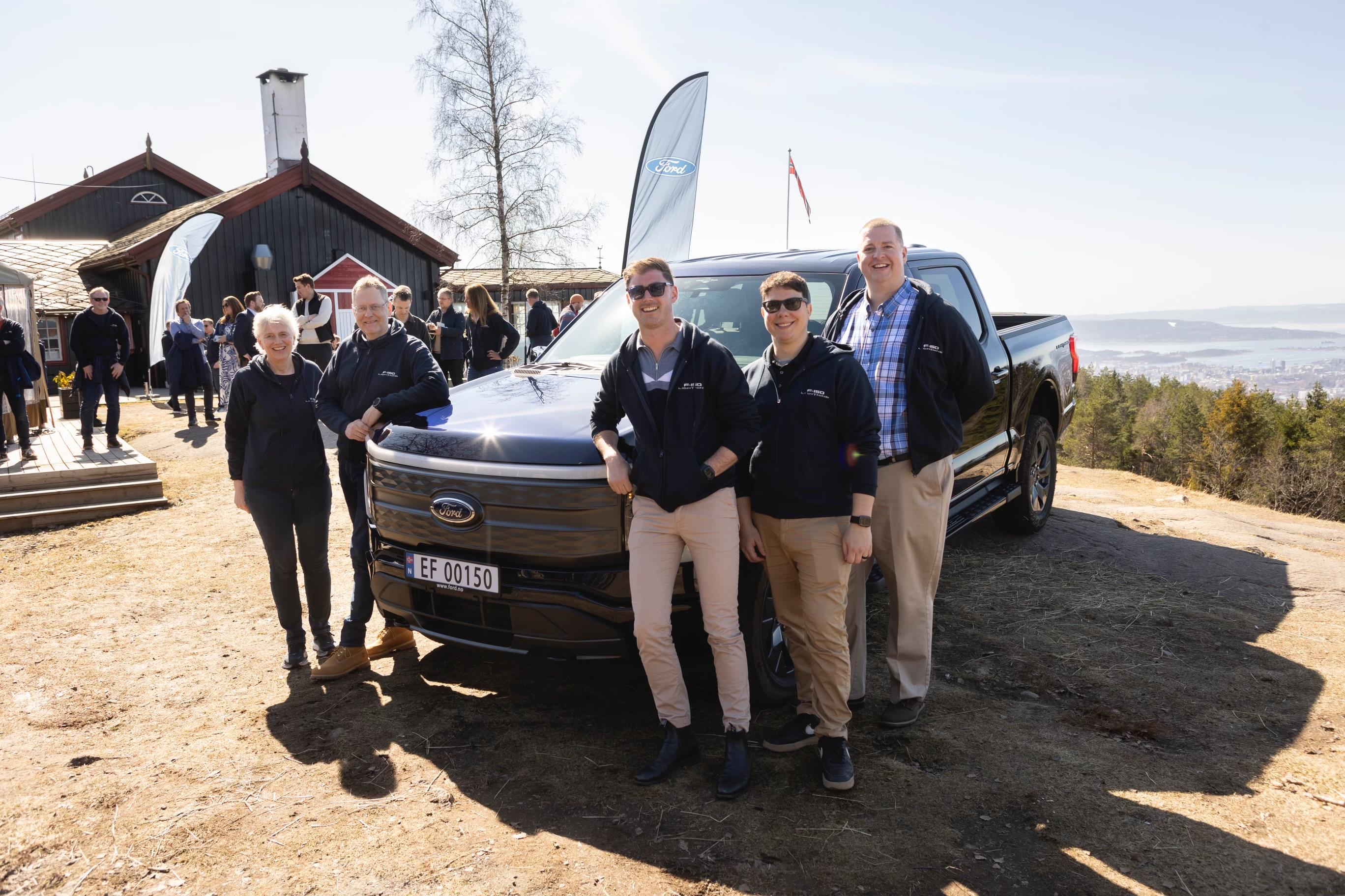 Ford F-150 Lightning Epic Norway trip with Ford for F-150 Lightning launch! Ford F-150 Lightning lansering Norge 2023 (2)