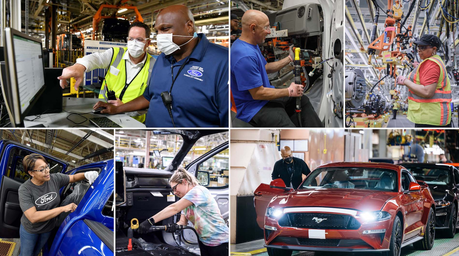 Ford F-150 Lightning Ford Announces 6,300 New Jobs & Upgrading Plants to Deliver More F-150 Lightning & 7th Gen Mustang Coupe ford-plus-