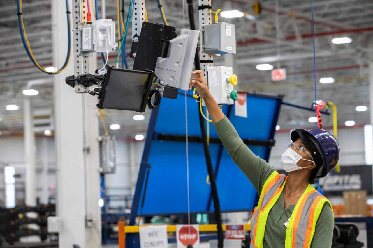 Ford F-150 Lightning F-150 Lightning Pre-Production Officially Begins at Ford's Rouge EV Center After 150k Reservations! Ford Rouge Electric Vehicle Center_14.JPG