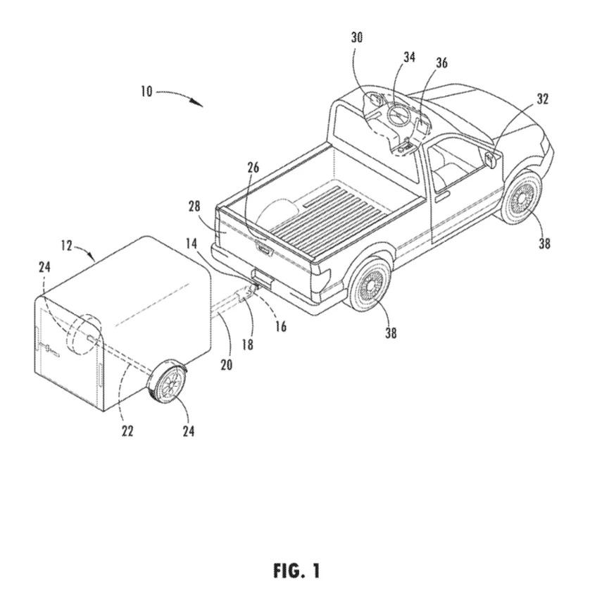 Ford F-150 Lightning Ford Patents Automatically Adjusting Mirrors for Trailer Towing ford-trailer-towing-adjustment-mirror-system-2