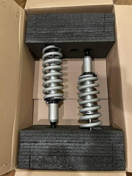 Ford F-150 Lightning Ford Performance factory leveling kit? FOX Coil over