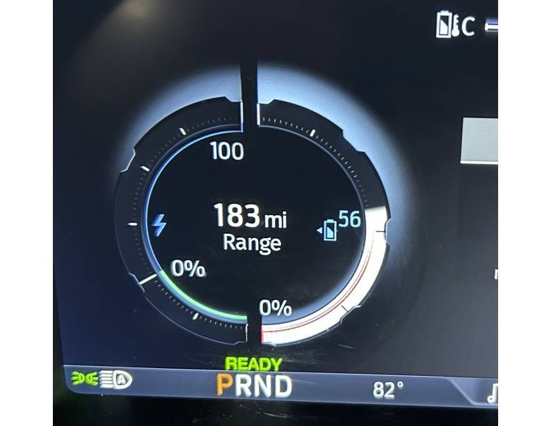 Ford F-150 Lightning Power-Up OTA 6.8.0 - Smart Changes: Center Screen gauge