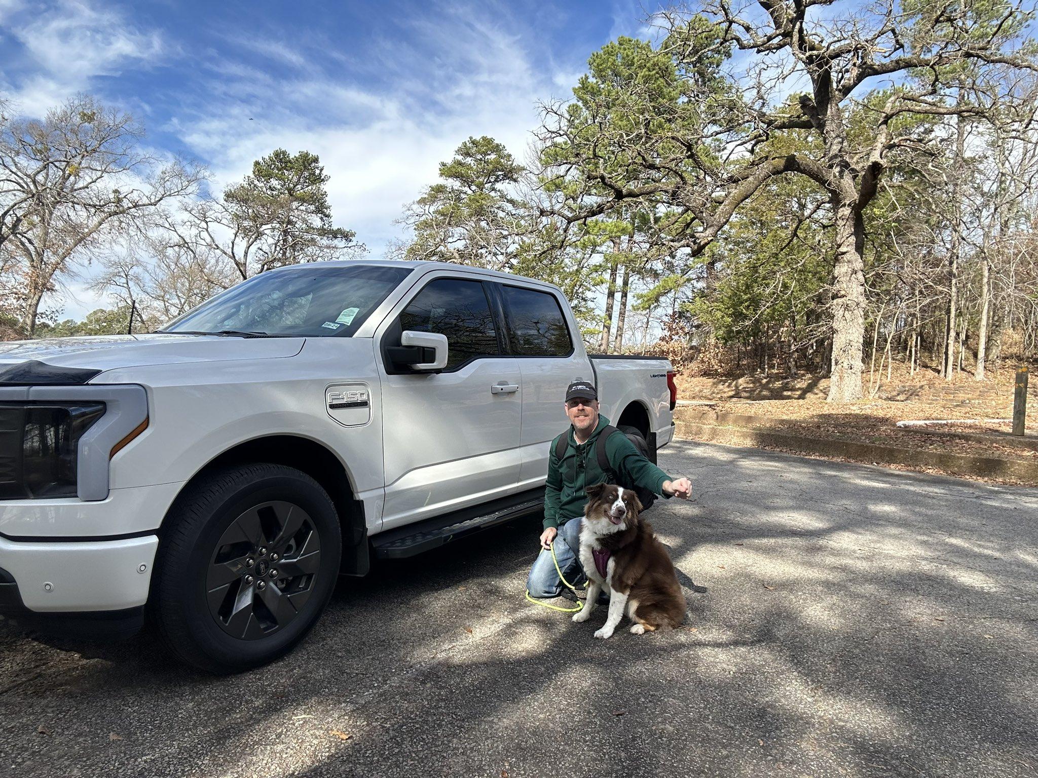 Ford F-150 Lightning Just took a 450 intersate road trip in a standard range lightning. Never again GCs-RZCWAAAhkwY