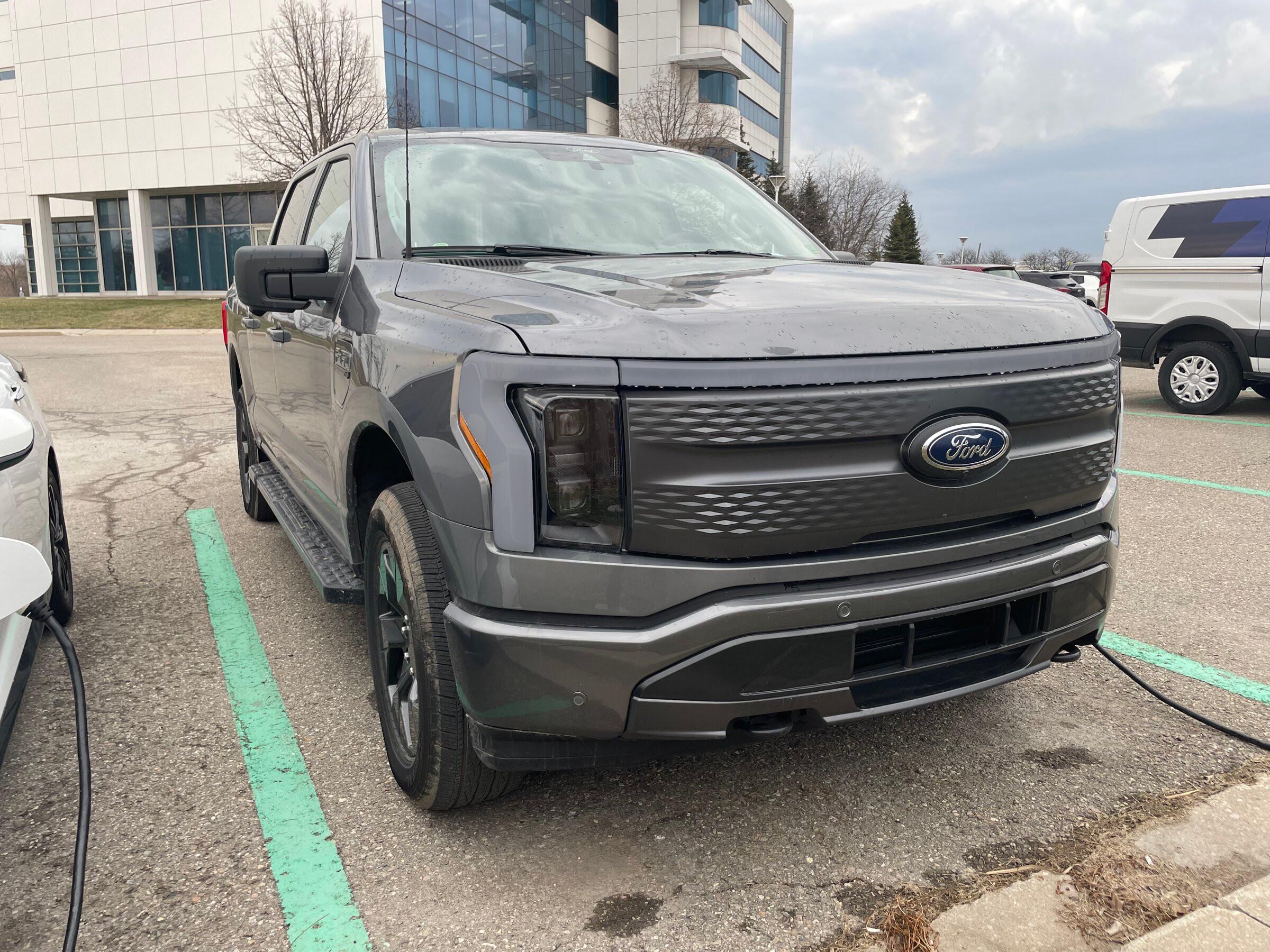 Ford F-150 Lightning Spotted: Carbonized Gray F-150 Lightning [Walkaround] Grayed_Out