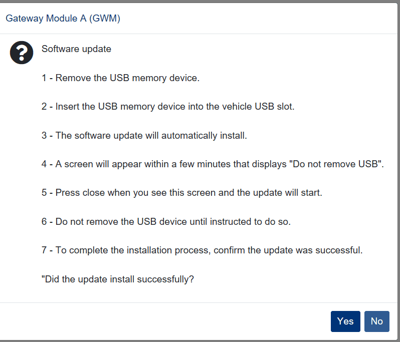 Ford F-150 Lightning ECU module programming guide using FDRS gwmupdate