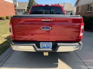 Ford F-150 Lightning Hitch Covers Hitch