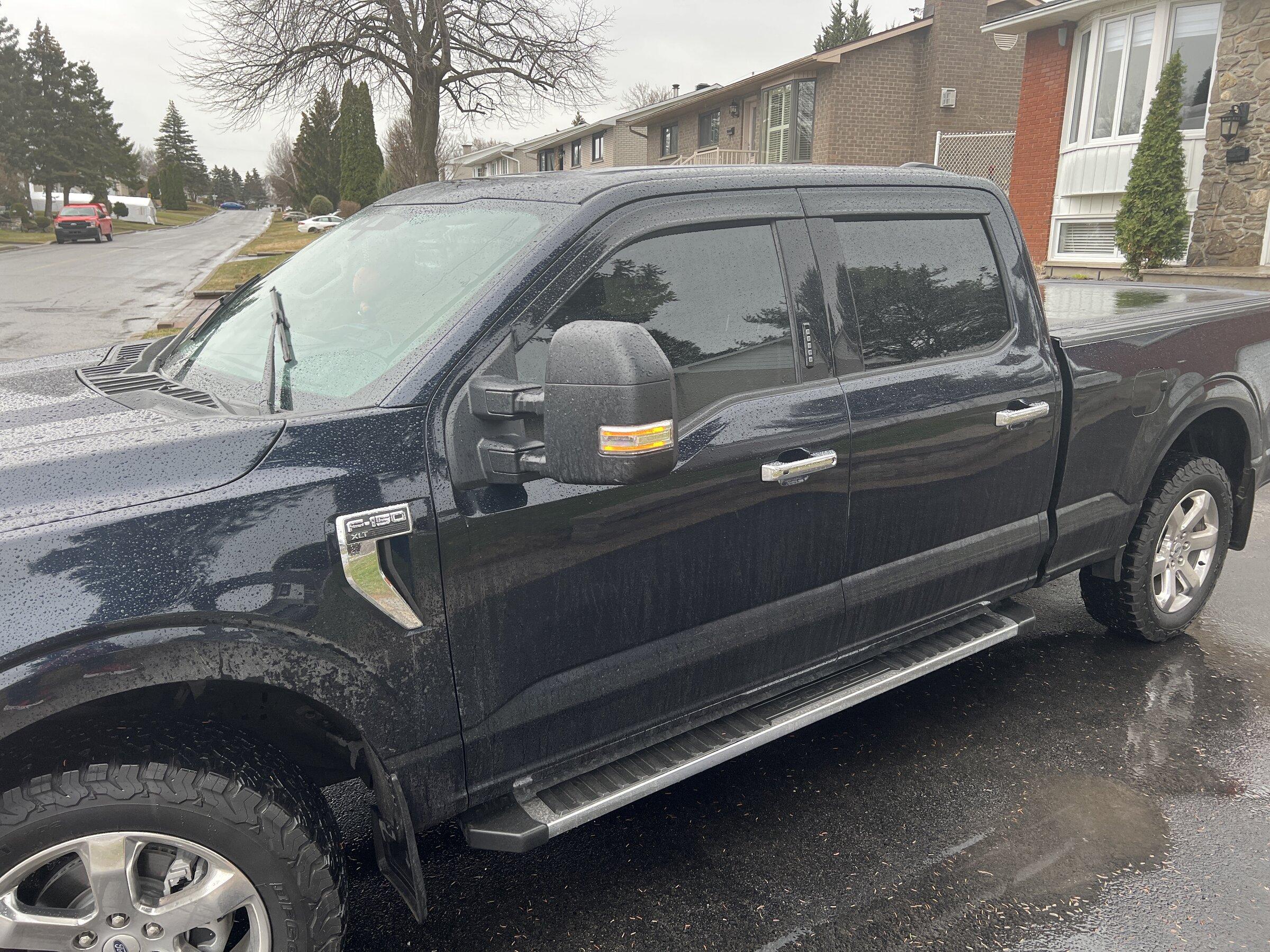 Ford F-150 Lightning If you installed Window Deflectors on your 2021 SCREW and you like them - please join this thread image