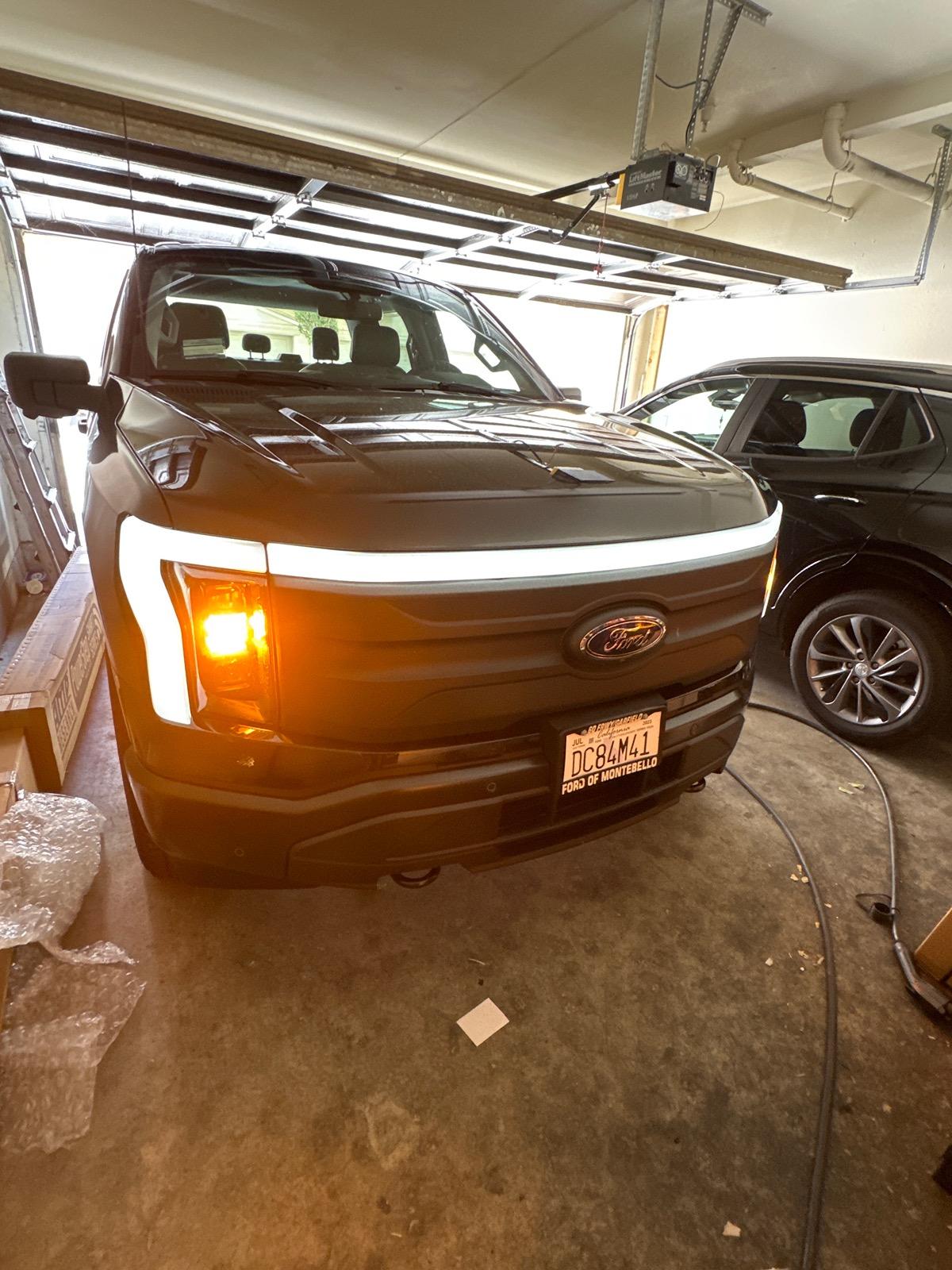 Ford F-150 Lightning How To: Front Light Bar on Lightning Pro image