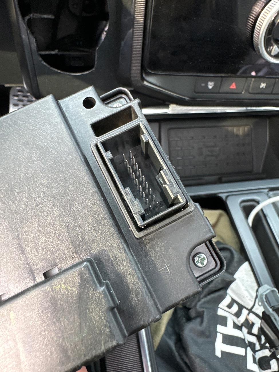 Ford F-150 Lightning Console to column shift swap mod? image