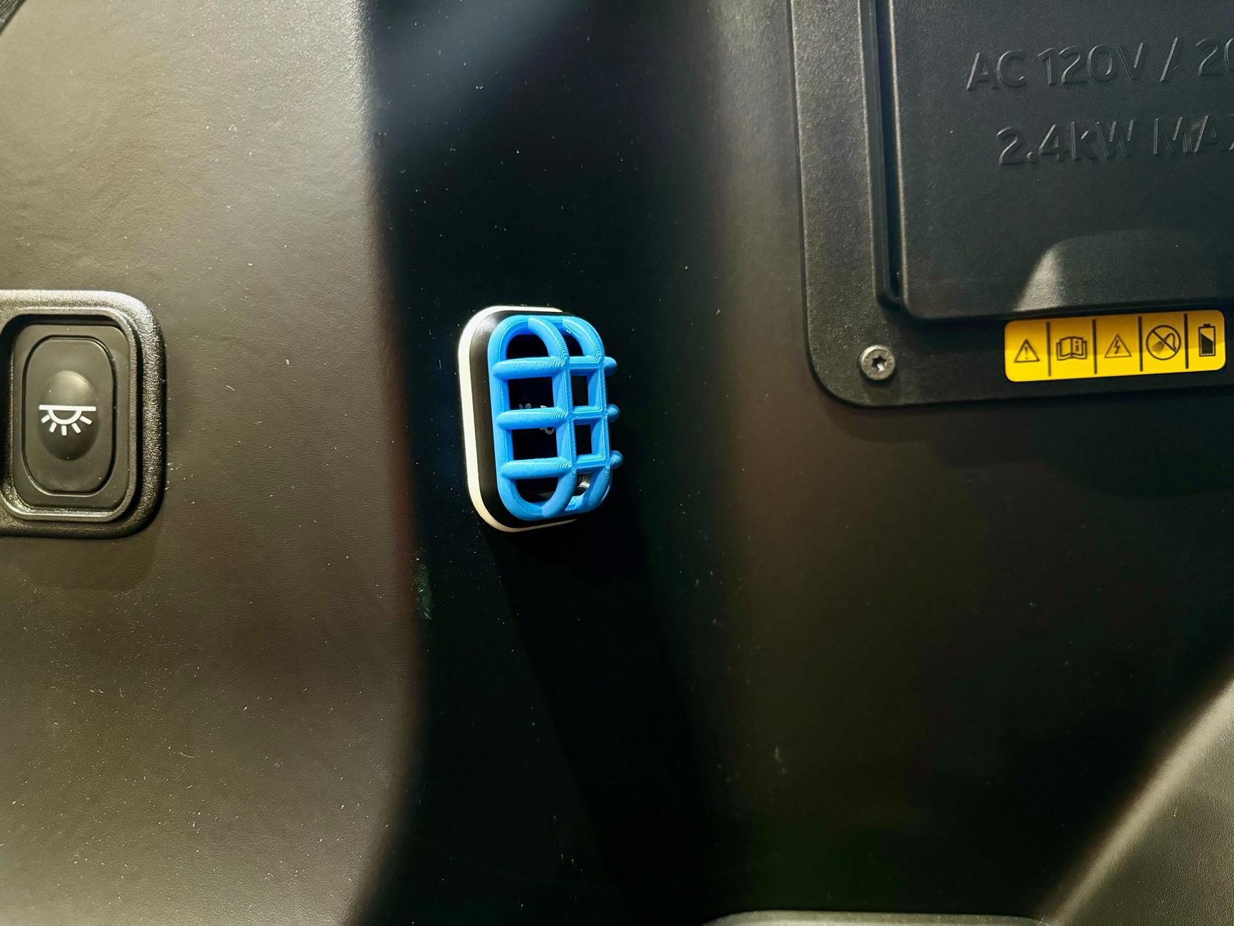 Ford F-150 Lightning Two colored F-150 Lightning Kidnapped Button Cover - $15 shipped image0