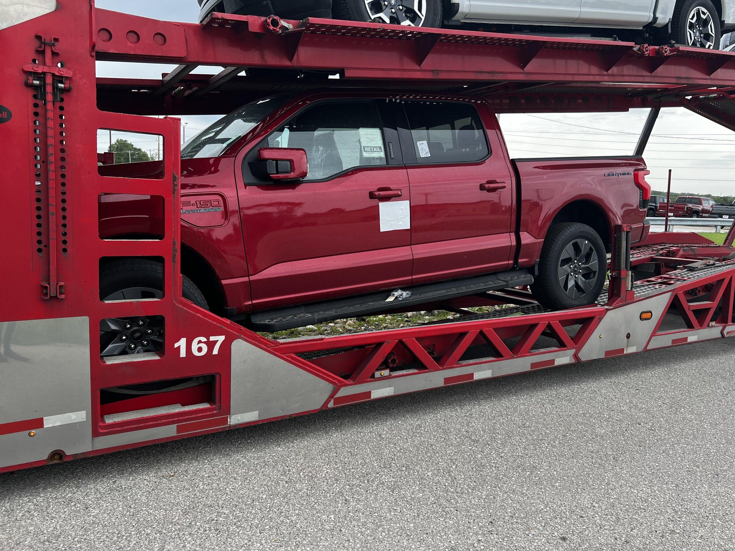 First Batch of F150 Lightnings Arriving at Granger Motors Ford