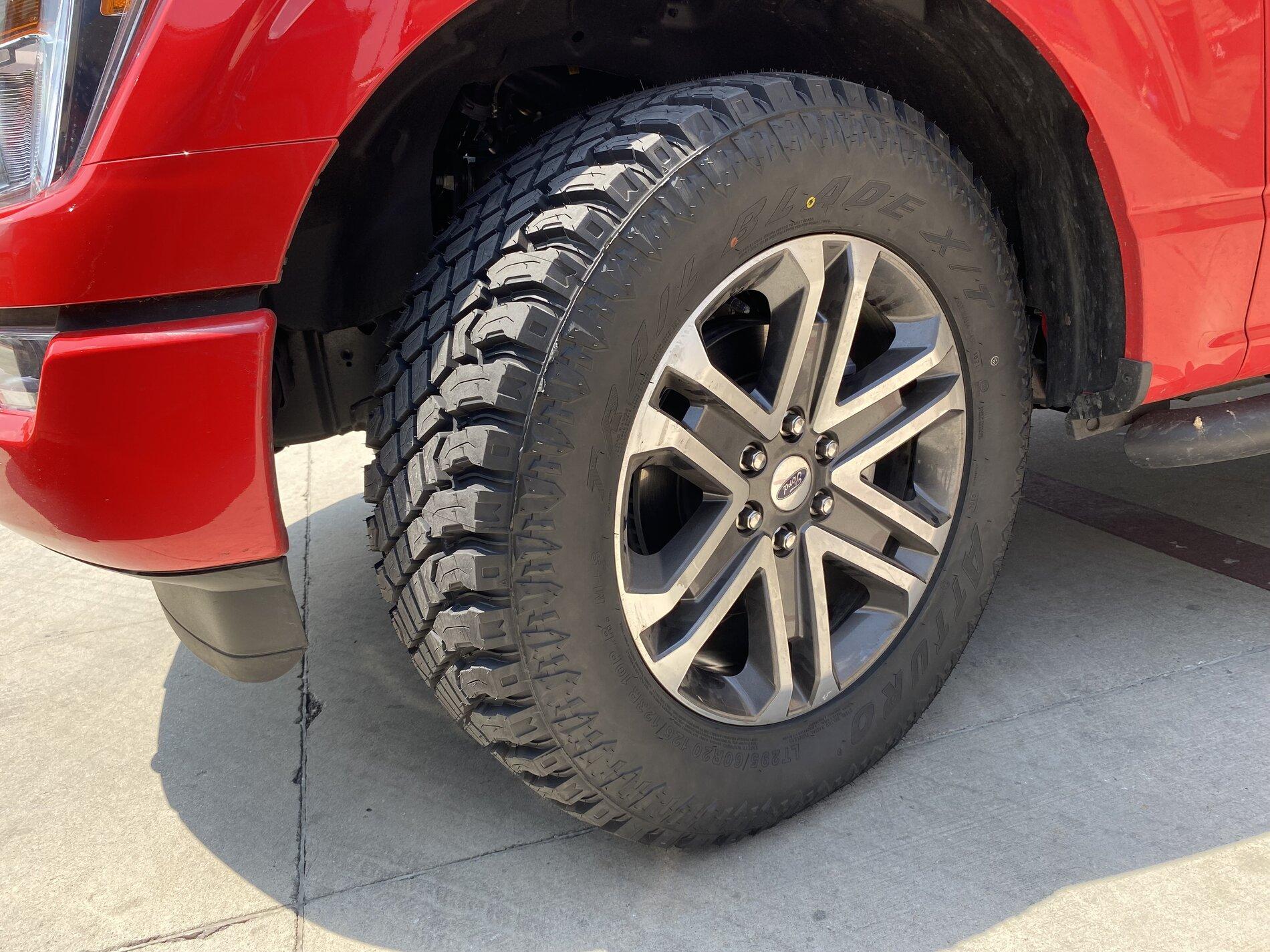 Ford F-150 Lightning Factory Wheels with Aftermarket Tire Thread IMG-3176