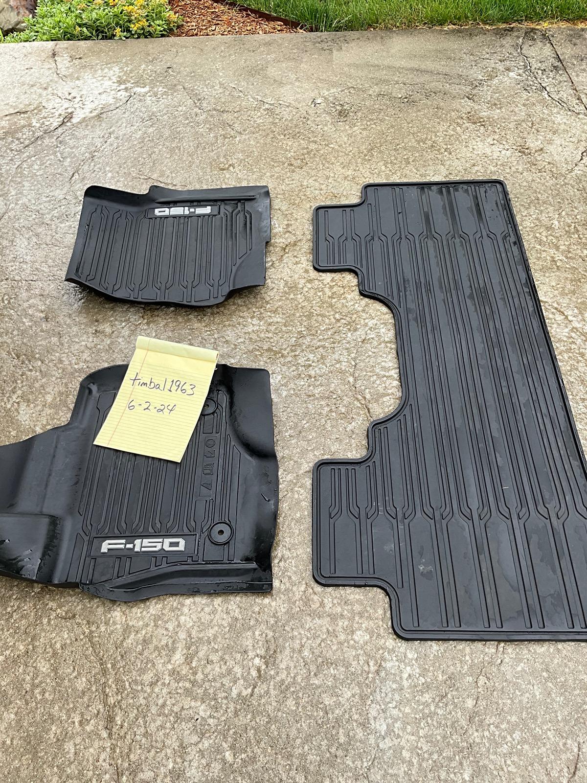 Ford F-150 Lightning All weather floor liner 3pc IMG_0008