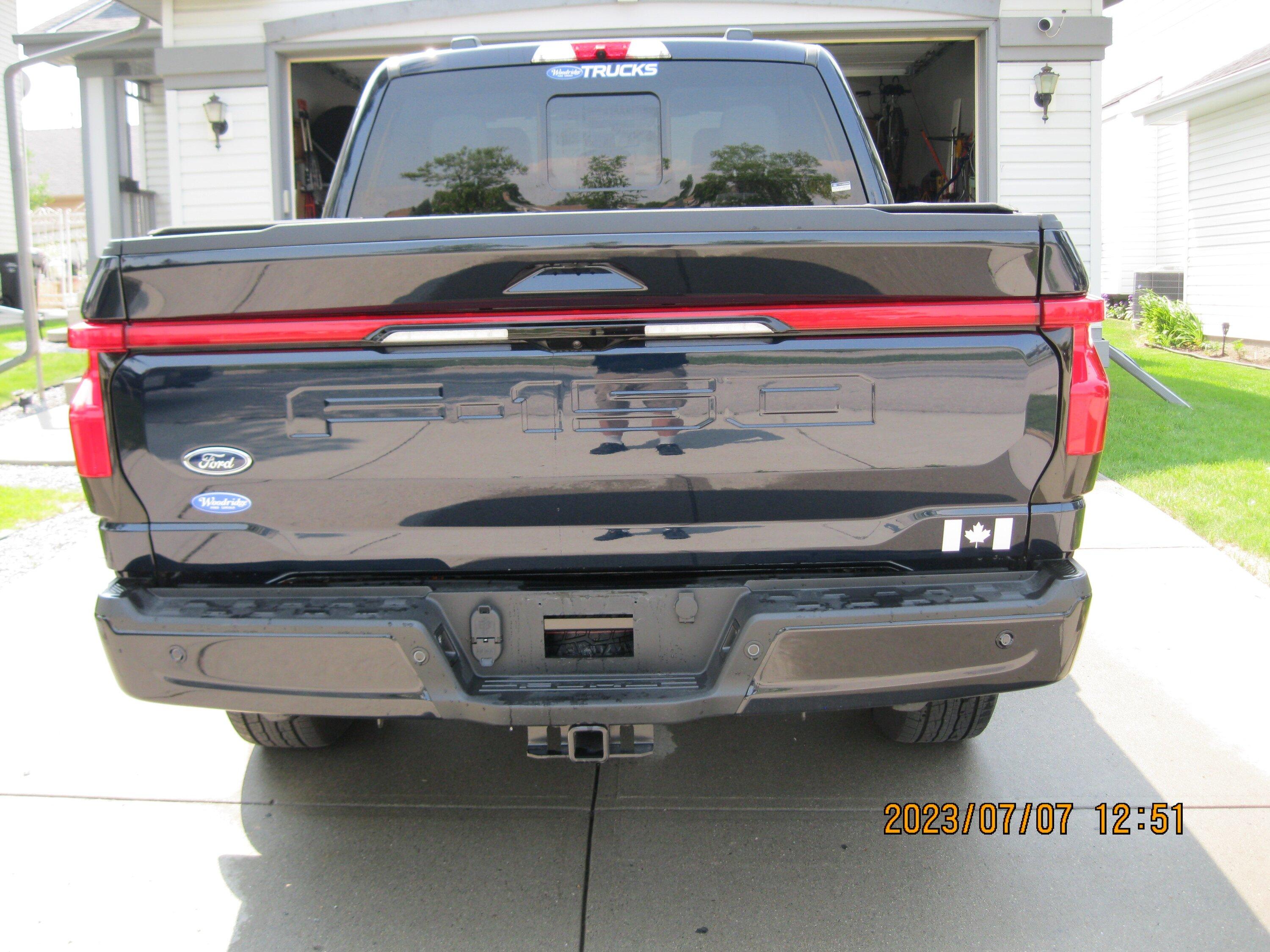 no American flag on Canadian models? | Ford Lightning Forum For F-150 ...