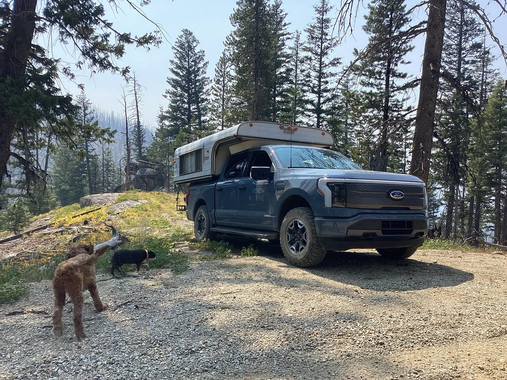 Ford F-150 Lightning Overlanding on longest uninterrupted dirt road in the lower 48 IMG_0031