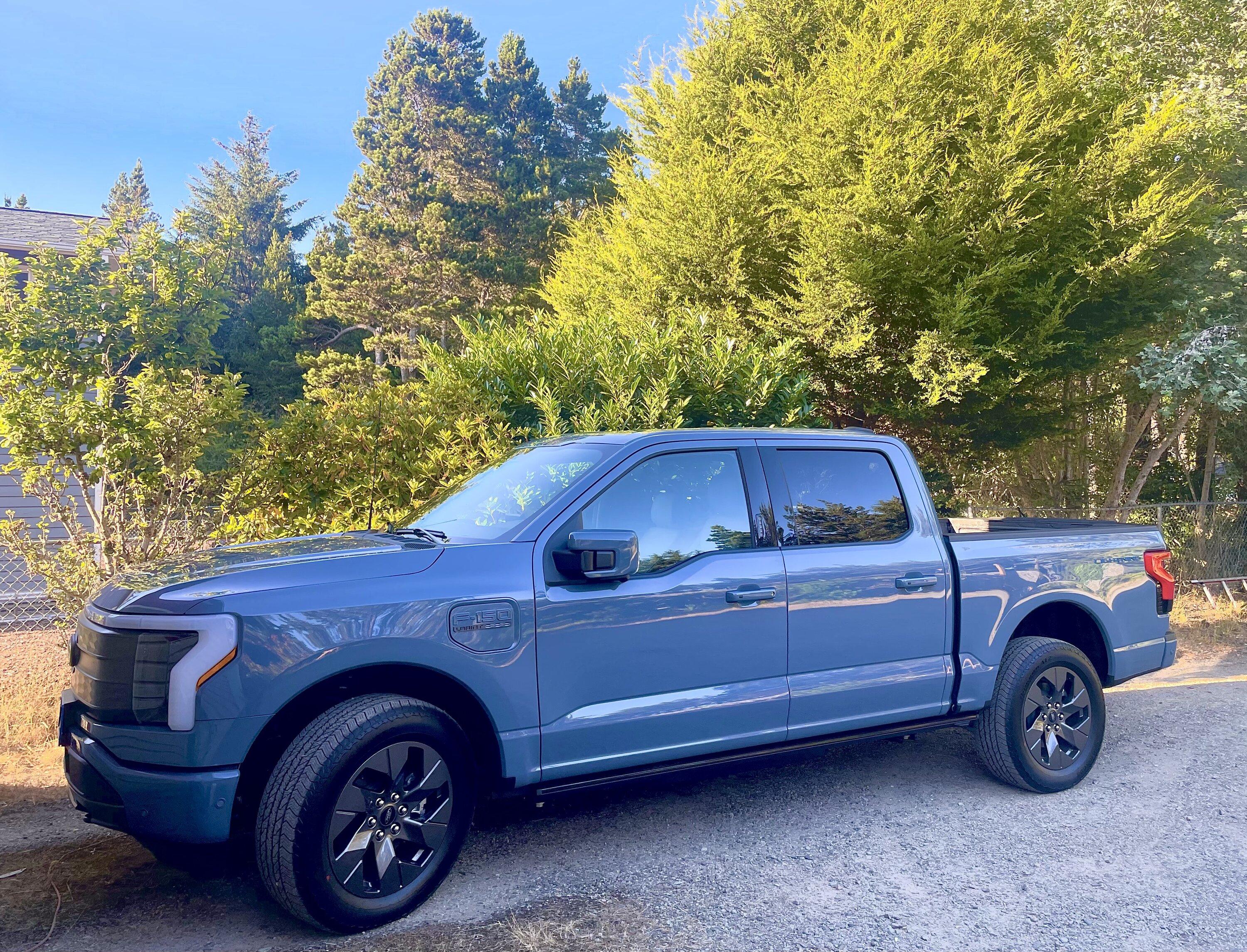 Ford F-150 Lightning AZURE GRAY F-150 Lightning Photos & Club IMG_0056