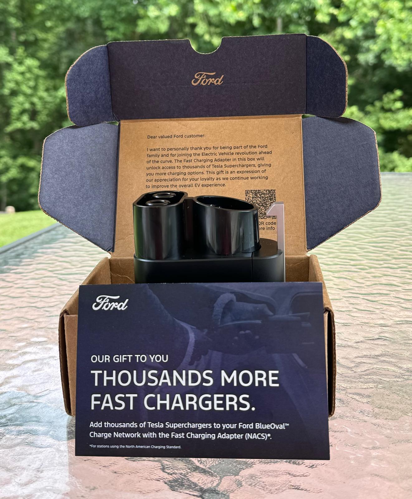 Ford F-150 Lightning Update: F-150 Lightning Fast Charging Tesla Adapters Start Shipping TODAY Per Ford! IMG_0125