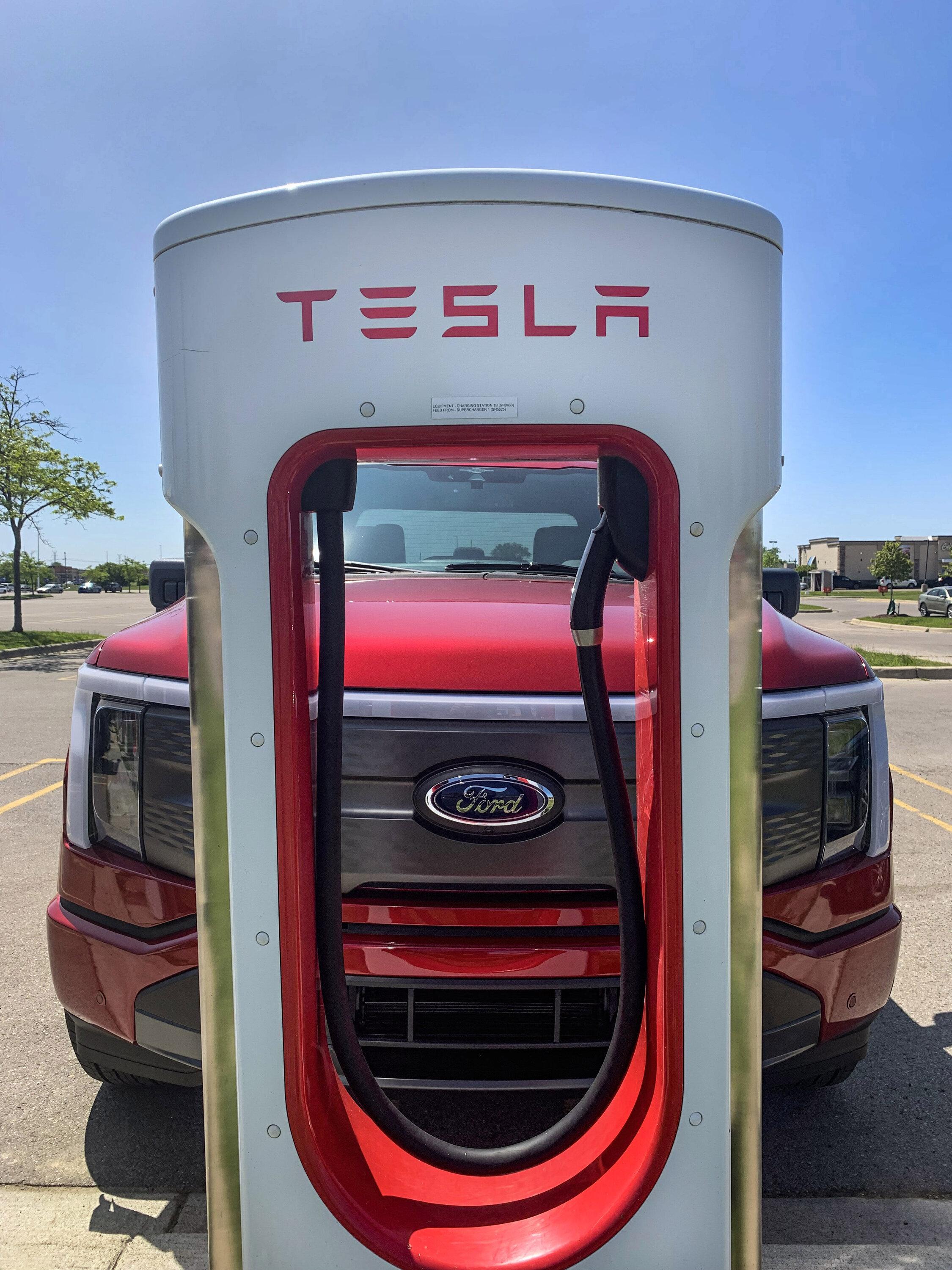 Ford F-150 Lightning Tesla Supercharger access for Ford EVs estimated to begin February 2024 (by Tesla) IMG_0198