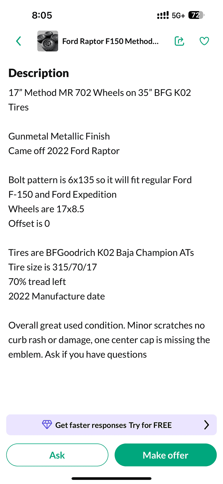 Ford F-150 Lightning Will these wheels fit 2023 Lightning Lariat? IMG_0236