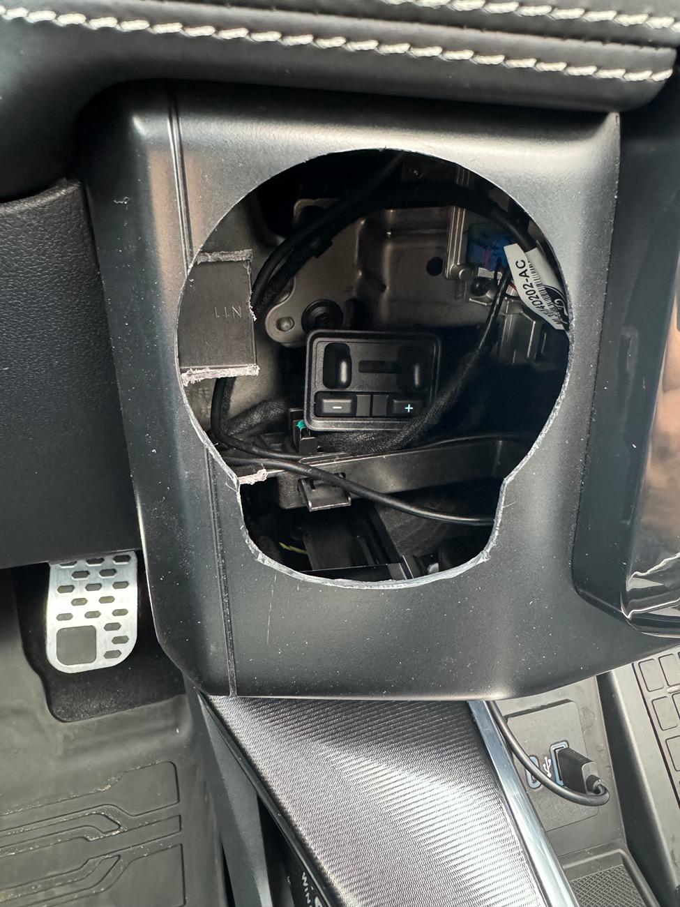 Ford F-150 Lightning Console to column shift swap mod? IMG_0253