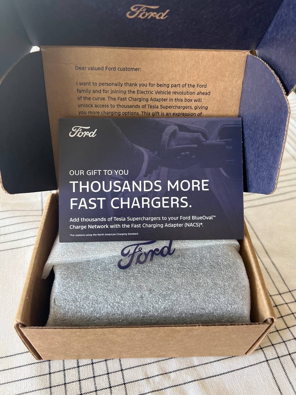 Ford F-150 Lightning Ford Resumes Shipping Fast Charging Adapters (Sept. 2024 batch) IMG_0359