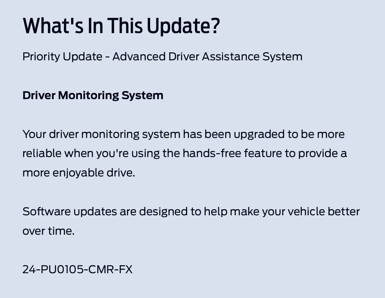 Ford F-150 Lightning CSP 24B56 - Inoperative Front Parking Sensor(s) - IPMA Software Update for Certain 2022-24 F-150 Lightning Trucks IMG_0389