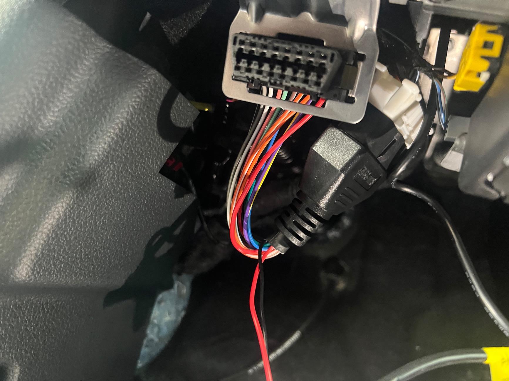 Ford F-150 Lightning Unknown Wire harness by OBDII IMG_0398