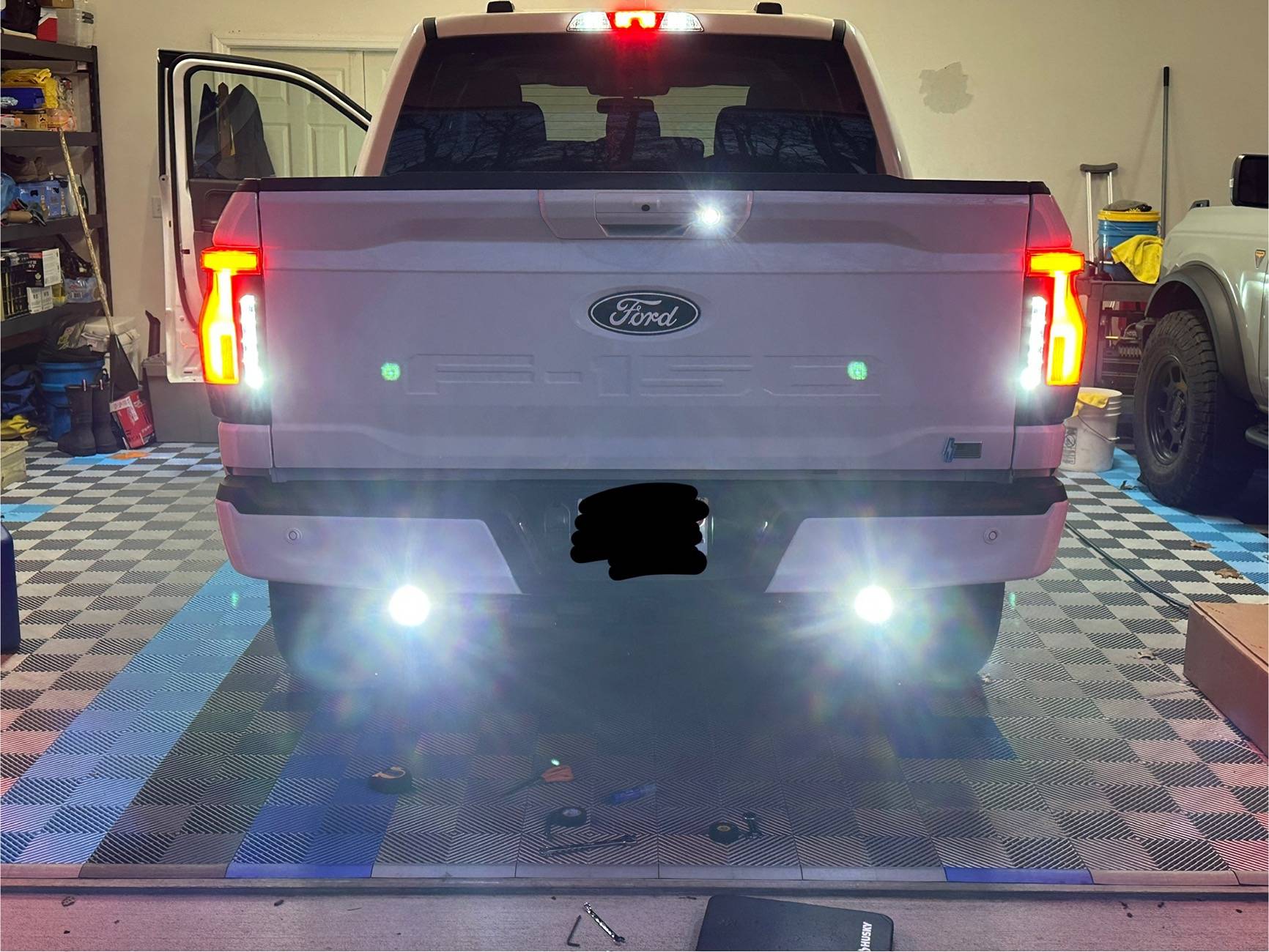 Ford F-150 Lightning Adding brake lights IMG_0404