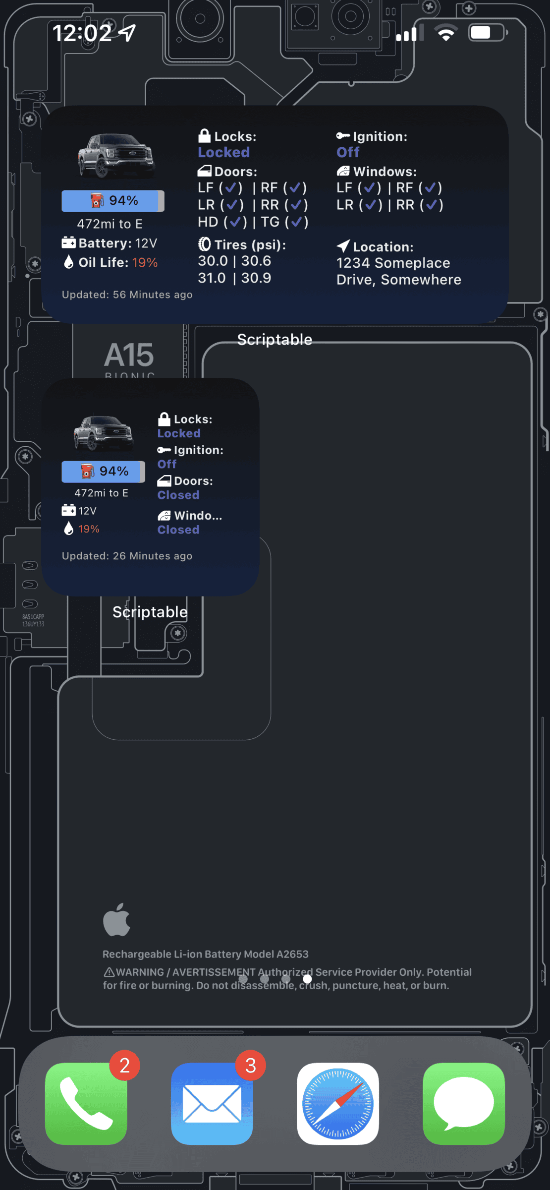 Ford F-150 Lightning FordPass - Scriptable Widget (iOS, iPad, MacOS) IMG_0434.PNG