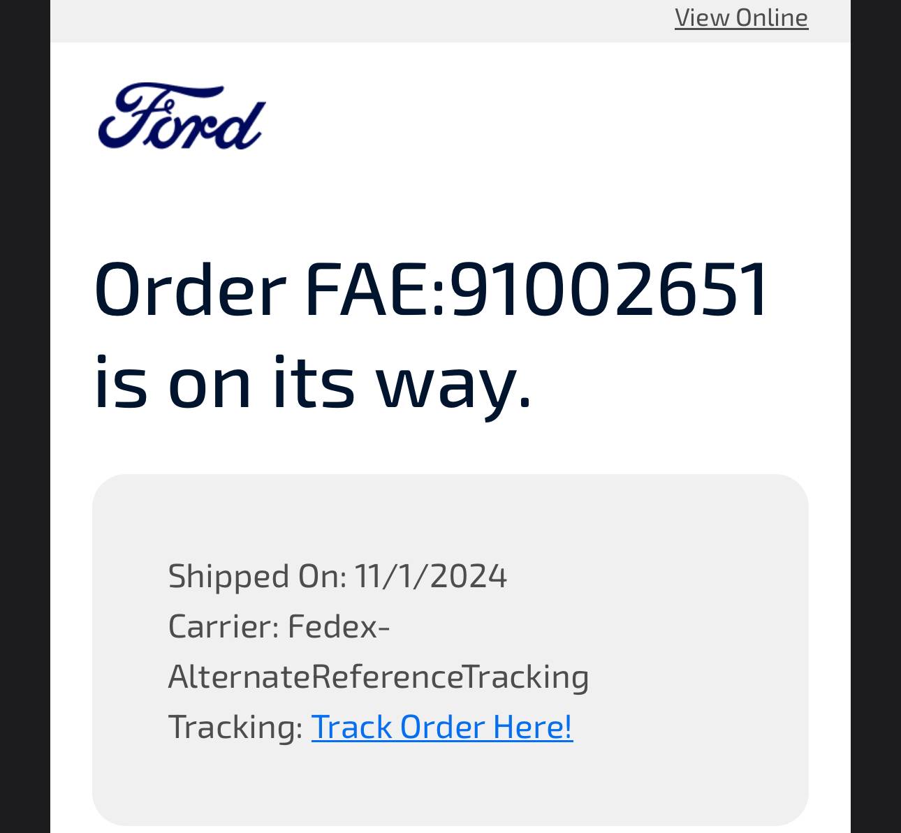 Ford F-150 Lightning Tesla NACS Adapter Recall / Replacement Notice (10/24/24) IMG_0460